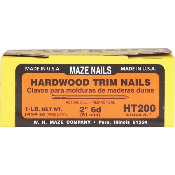 Maze Nails 2'' Hardwood Trim Nails, 454 Ct. 1 Lb. HT200112 - main