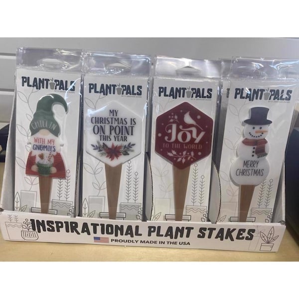 P Graham Dunn Plant Pals Assorted Inspirational Plant Stake ACE-YPPAK01 - main