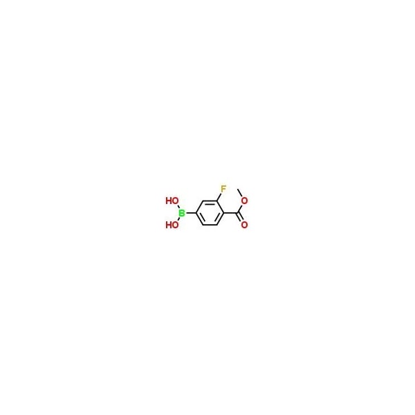 Ak Scientific 3-Fluoro-4-(methoxycarbonyl)phenylboronic acid (5g), CAS 505083-04-5 C492-5g - main