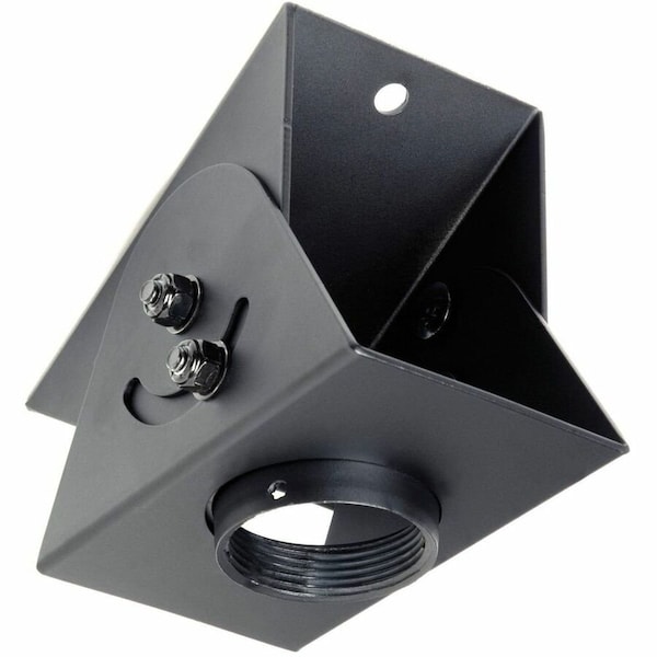 Peerless Industries Light Weight Cathedral Ceiling Adapter, Black ACC912 - main