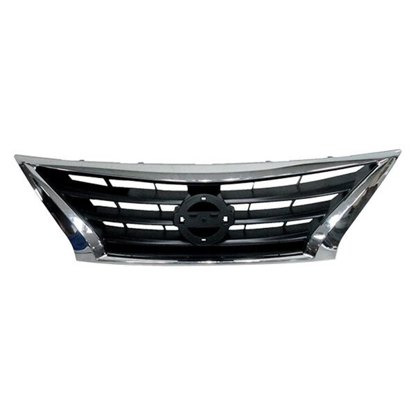Geared2Golf Grille Assembly Sedan Grille for 2015-2019 Nissan Versa GE1863396 - main
