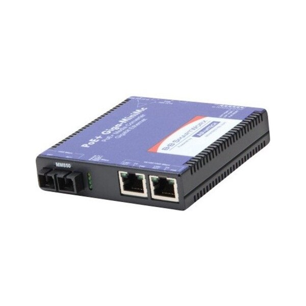 B+B Smartworx POE+ GIGA-MINIMC/LFPT, 2TX/SX- MM850-SC IMC-390-MM - main