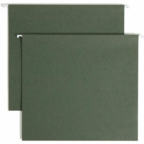 Smead BOX BOTTOM HANGING FILE FOLDERS, LETTER SIZE, STANDARD GREEN, 25PK 64279 - main