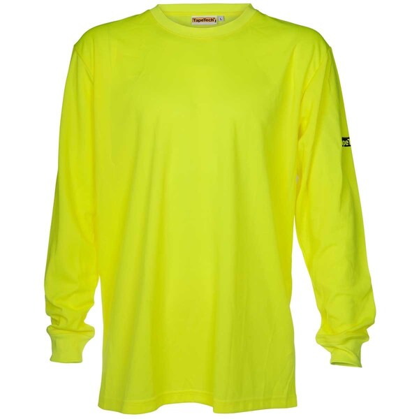 Tapetech High Visibility Safety Shirt, LS - Medium PWW-HV-LS-1 - main
