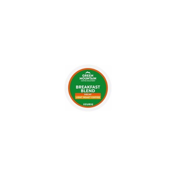 Green Mountain Coffee Roasters KCUP, BREAKFSTBLNDDECAF, 24BX, 24PK 5000378812 - main