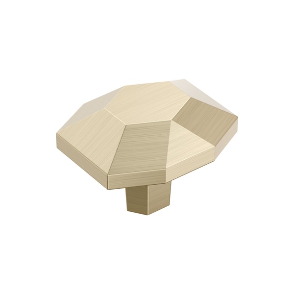 Amerock St. Vincent 1-5/8 inch 41mm Length Golden Champagne Cabinet Knob BP36641BBZ - main