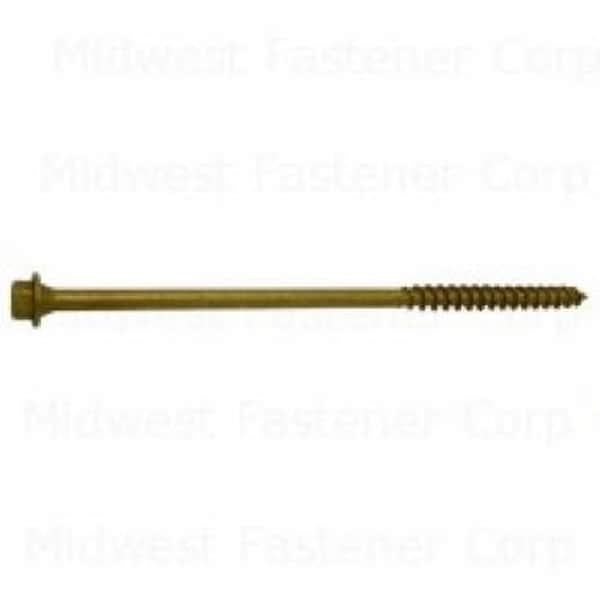 Saberdrive 52552 Screw, 1/4 in Thread, 6 in L, Hex Drive, 40 PK M52552 - main