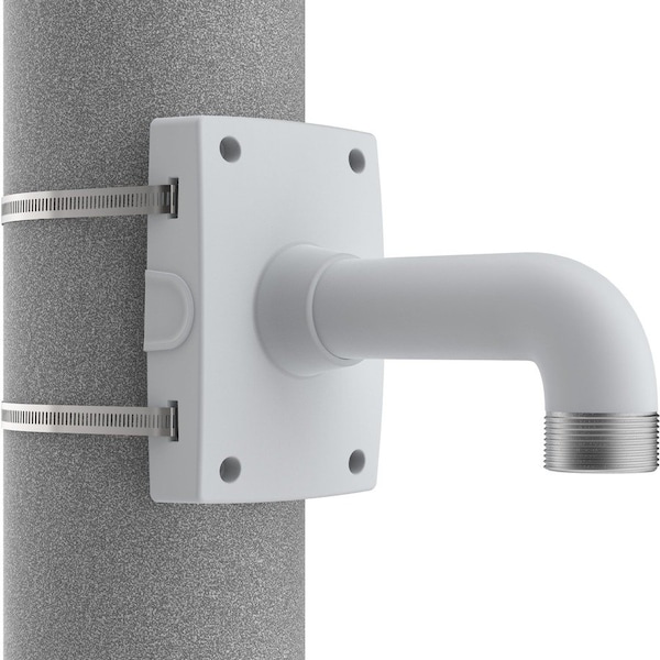 Axis T91B67 Pole Mount for Network Camera - White - 33.07 lb Load Capacity 01473-001 - main
