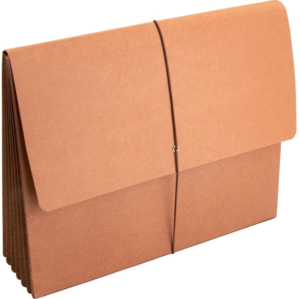 Business Source Letter Recycled File Wallet, Brown, 10PK BSN26575BX - main