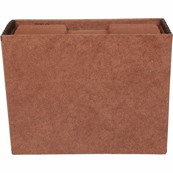 Business Source Expandable File Folders, Paper Stock, Brwn BSN26536 - main