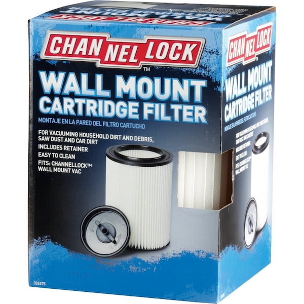 Channellock VacMaster Cartridge Standard VWM510D Wet/Dry Vacuum Filter VWCF.CL - main