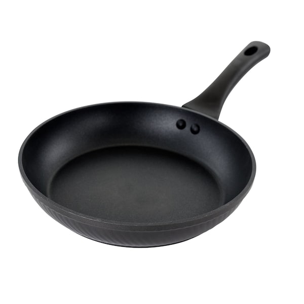 Oster Kono 9.5 Inch Aluminum Nonstick Frying Pan in Black with Bakelite Handles 64985.01 - main