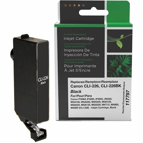 Clover Imaging Group Imaging Non-OEM New Black Ink Cartridge 117797 - main