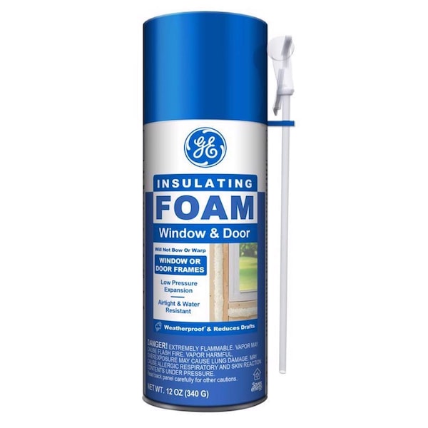 Ge GE White Foam Window and Door Insulating Sealant 12 oz 2805526 - main