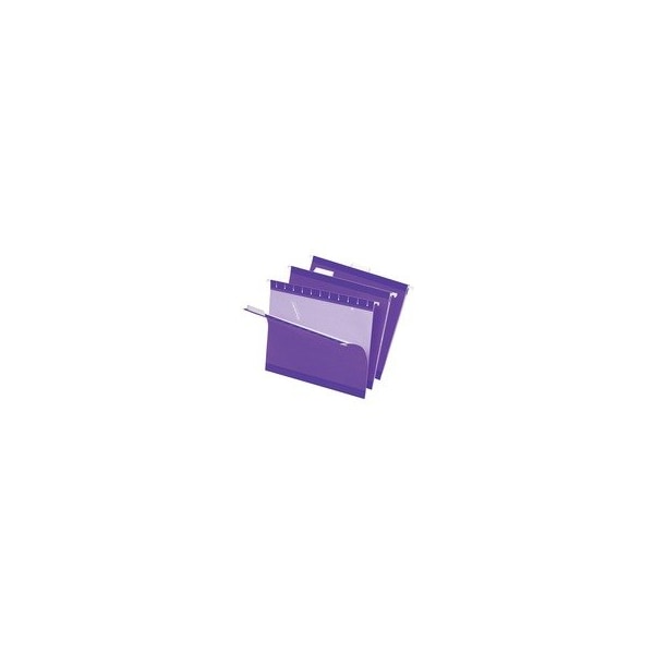 Pendaflex FOLDER, HANGING, LTR, 1/5, VLT, 25PK 415215VIO - main
