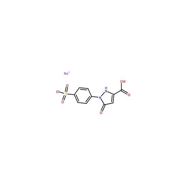 Ak Scientific 3-Carboxy-1-(4-sulfophenyl)-5-pyrazolone Sodium Salt (100g), CAS 52126-51-9 6014AL-100g - main