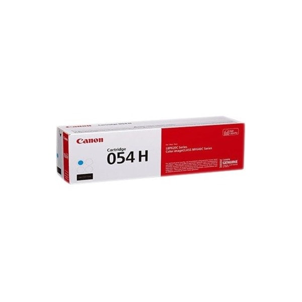 Canon CRG-054 H C High Yield Cyan Toner Cartridge, 2300 Yield 3027C001AA - main
