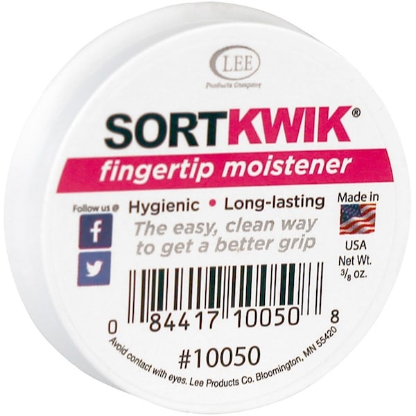 Lee Products Co LEE, Sortkwik Fingertip Moisteners, 3/8 Oz, Pink 10050 - main
