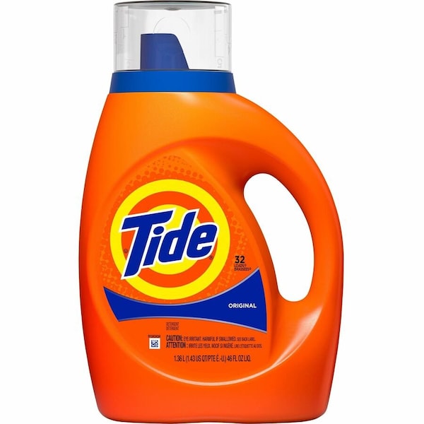 Tide HE Liquid Laundry Detergent, 32 Loads, 42 oz Bottle, PK6 40213 - main