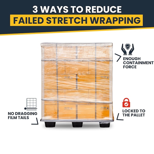 5Seconds Brand 20 in W x , 5,000 Ft L, Clear, Shrink Wrap for Industrial Machine 333126 - main