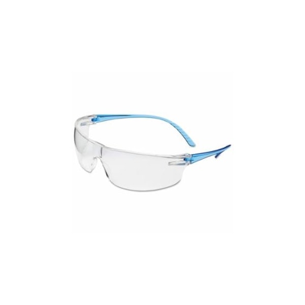 Uvex SVP 200 Series Eyewear, Clear Lens, Anti-Fog, Blue Frame, 10PK 763-SVP205 - main