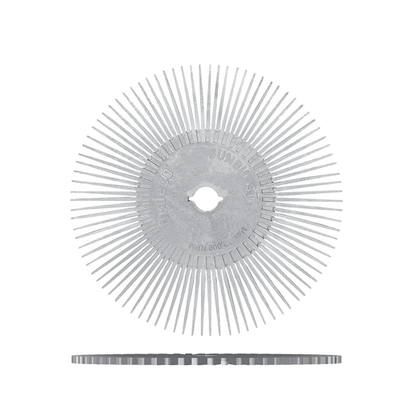 Dedeco SUNBURST 4'' TS DISCS WHITE 120 GRIT (A/O), 12PK 2438 - main