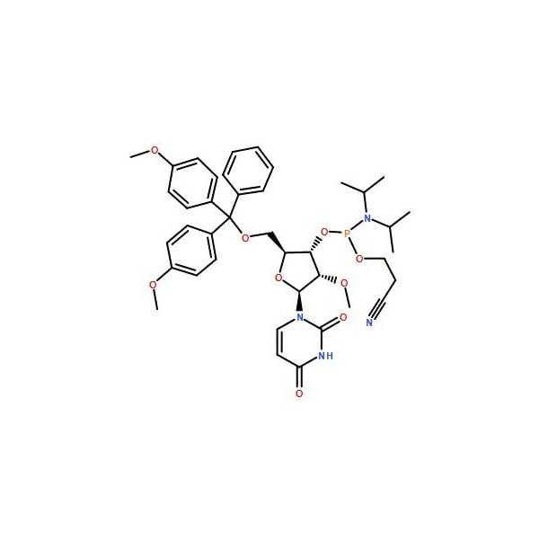 Ak Scientific DMT-2'O-Methyl-rU Phosphoramidite (10g), CAS 110764-79-9 1990AA-10g - main