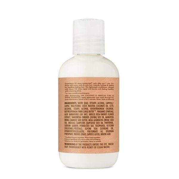 Shea Moisture Curl Plus Shine Coconut and Hibiscus Conditioner, 3.2 Fluid Ounce, 24PK 69565853 - main