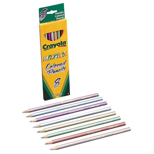 Crayola Colored Pencils, Metallic, 48PK 68-3708 - main