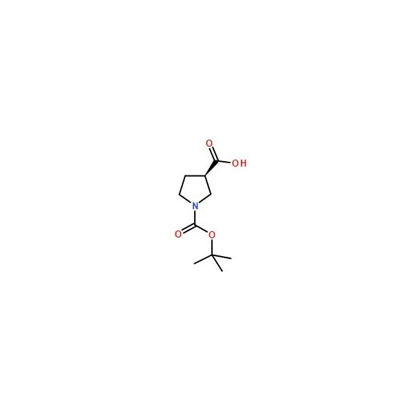 Ak Scientific (R)-1-Boc-3-carboxyl pyrrolidine (10g), CAS 72925-16-7 S922-10g - main