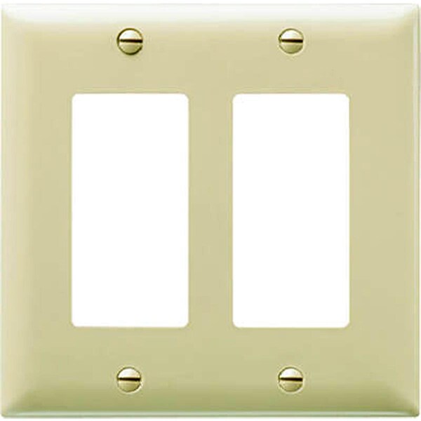 Nextgen SP262IU Urea Wall Plate, 2 Gang, Ivory NE586412 - main