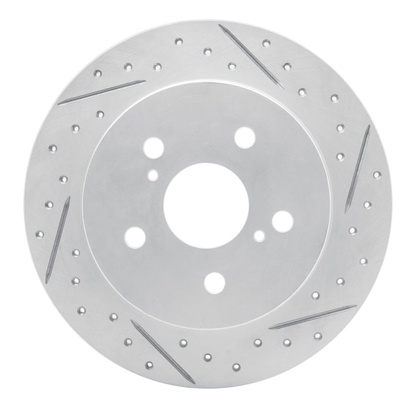 Dynamic Friction Co DFC Geoperformance Rotor - Drilled and Slotted 830-75041R - main