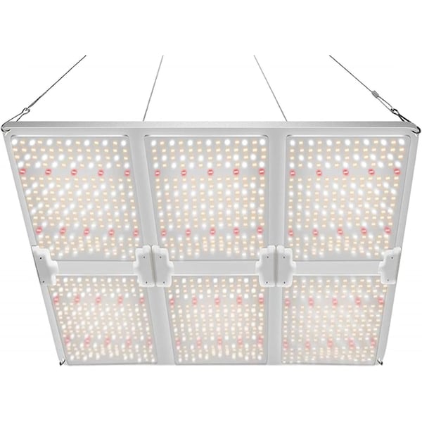 Ipower 2024 6000W LED Grow Light, Sunlike Dimmable Full Spectrum Plant Lamp with Upgraded Diodes an GLLEDXRP6000A - main