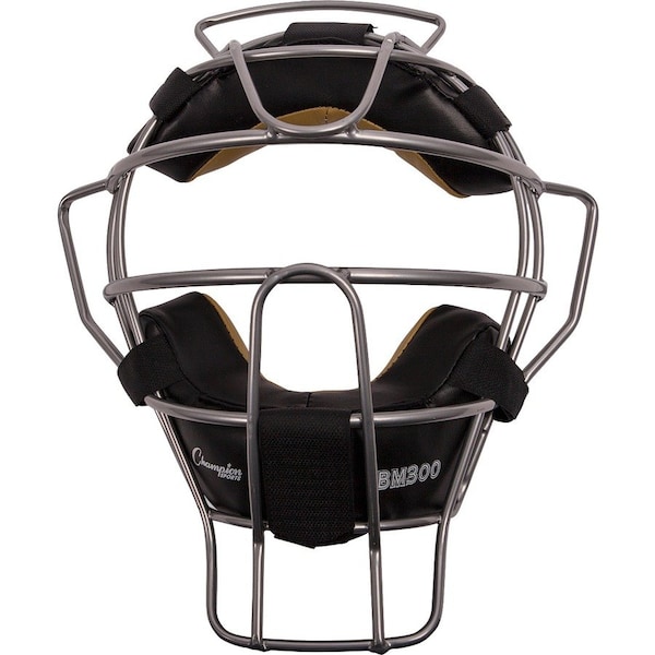 Champion Sports BM300SL Ultra Lightweight Umpire Face Mask; Silver BM300SL - main