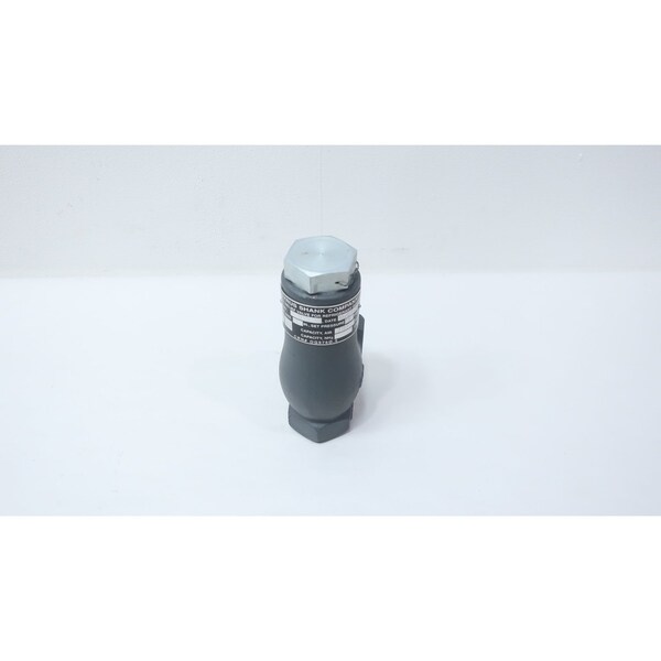 Cyrus Shank REFRIGERANT SERVICE SAFETY RELIEF VALVE 75PSI 397SCFM 1IN NPT 815 - main