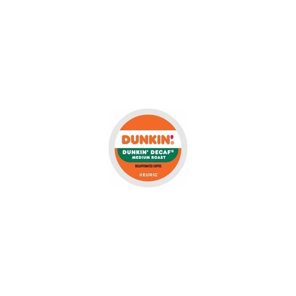 Dunkin K-Cup Decaf Coffee - Compatible with Keurig Brewer - Medium - K-Cup - Decaf - Kosher, 4PK 5000380568 - main