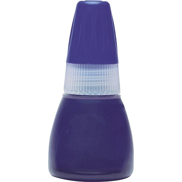 Shachihata Xstamper Refill Ink, 0.34 fl. oz. Bottle, Blue 22113 - main