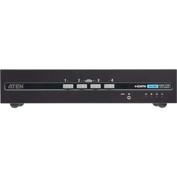 Aten 4-Port USB HDMI Dual Display Secure KVM Switch (PSD PP v4.0 Compliant) CS1144H4 - main
