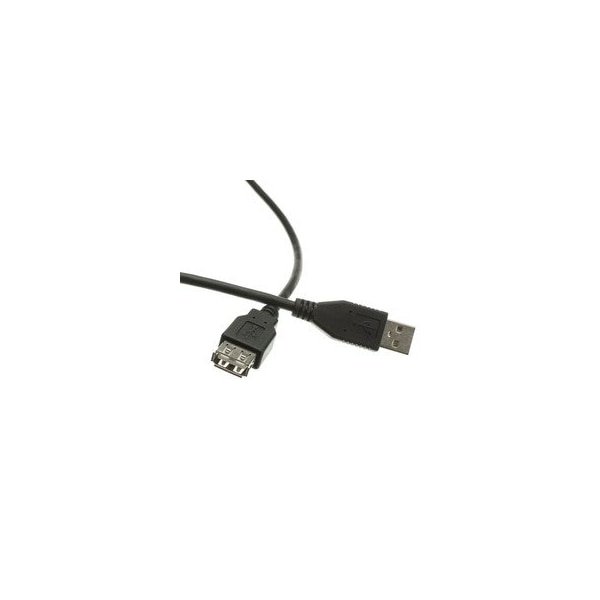 Cable Wholesale USB 2.0 Extension Cable, Black, Type A Male to Type A Female, 3 foot 10U2-02103EBK - main