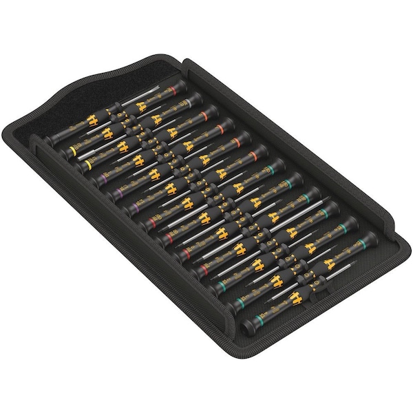 Wera Kraftform Micro ESD Big Pack 1 Screwdriver set for electronic applications, 25 pieces 5134019001 - main