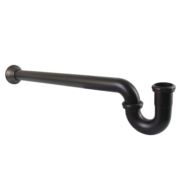 Kingston Brass 1-1/4, or 1-1/2 x 1-1/2 in. P-Trap with Bell Flange, 24 in. Length, 18 Gauge, Oil Rubbed Bronze CC7245 - main