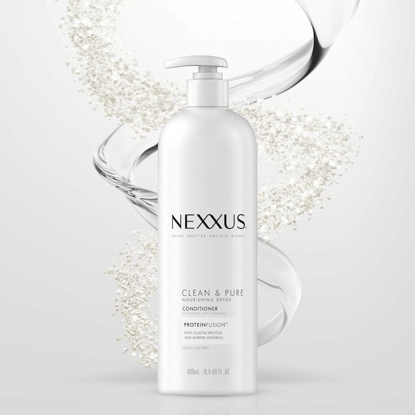 Nexxus Clean and Pure ProteinFusion Conditioner with Pump, 16.5 Ounce, 4PK 69766060 - main