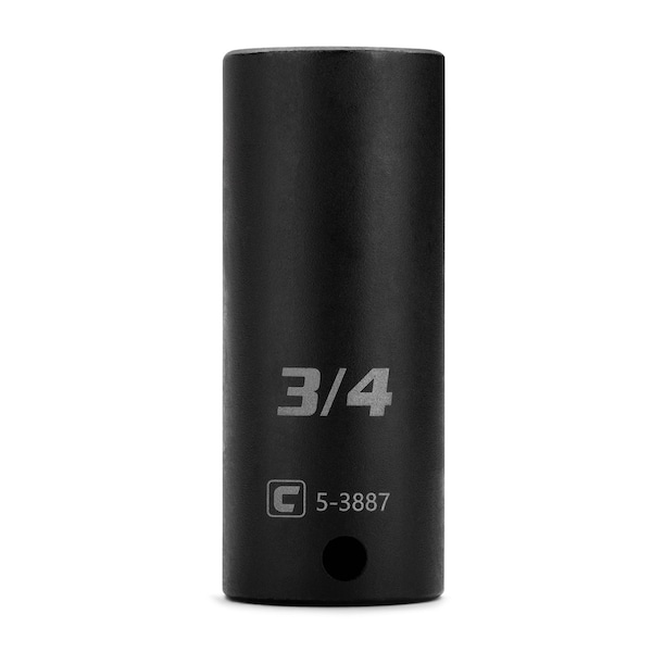 Capri Tools 3/4 in. Deep Impact Socket, 3/8-Inch Drive, 12-Point, SAE CP53887 - main