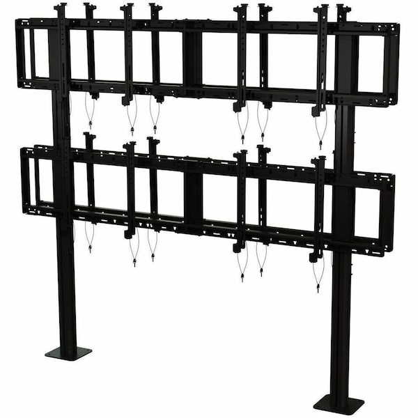 Peerless Industries MODULAR BCKtoBCK VID WALL PEDESTAL-BLK DS-S560-B2X2 - main