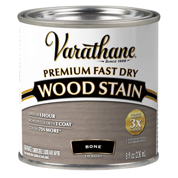 Varathane Premium Fast Dry Wood Stain, Bone, 1/2 Pt 391502 - main