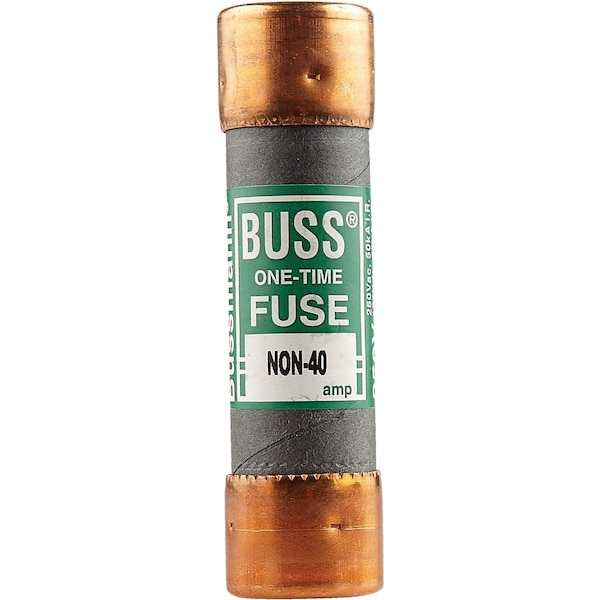 Eaton Bussmann 40A NON Cartridge General Purpose Cartridge Fuse NON-40 - main