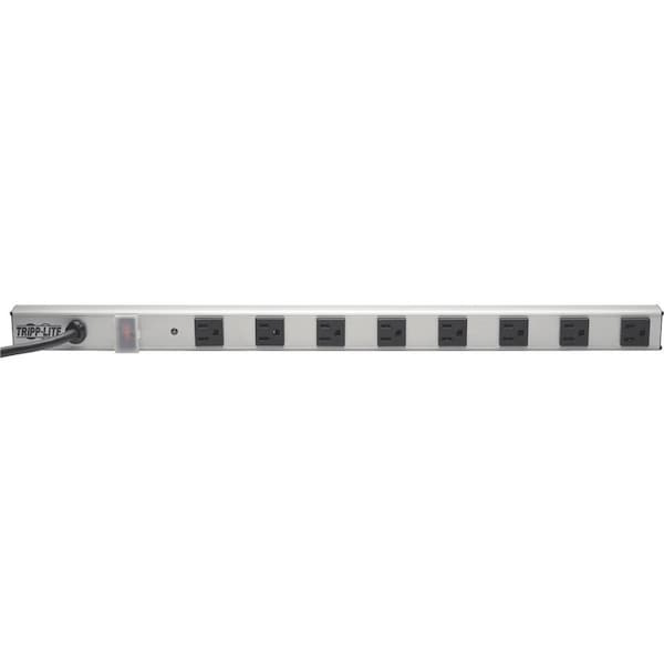 Tripp Lite 8-OUTLET POWER STRIP WITH SURGE SUPPRESSION, 6-FT. CORD, 1050 JOULES, 24-IN. LEN SS240806 - main