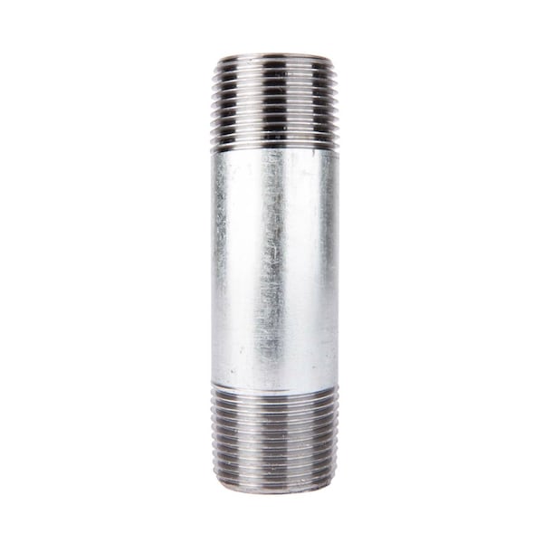 Ace Trading - Nipple 3/4 in. MIP each X 3/4 in. D MIP Galvanized Steel 3-1/2 in. L Nipple 301UP34X312 - main