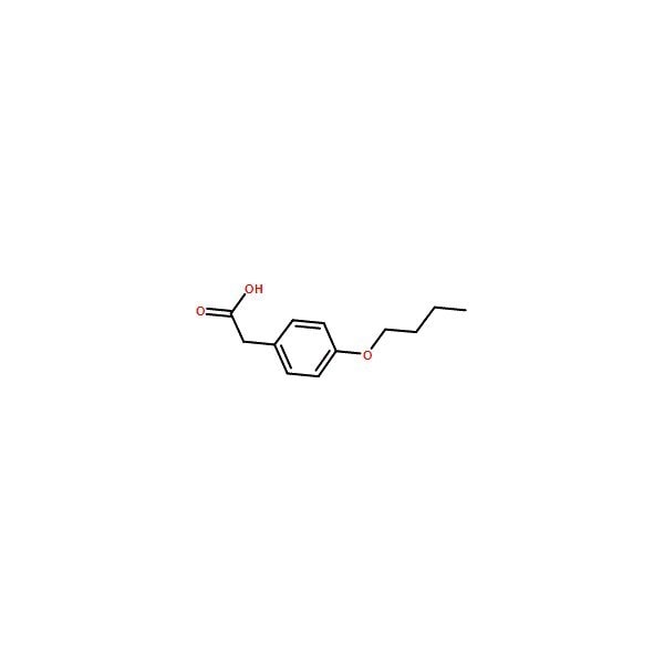 Ak Scientific 4-N-Butoxyphenylacetic acid (25g), CAS 4547-57-3 6617AL-25g - main