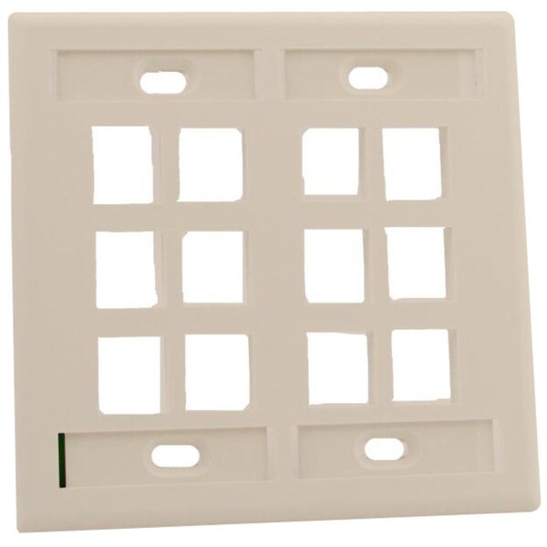 Leviton Electrical Box, Mounting Box Box Type, 2, Plastic 42080-12W - main